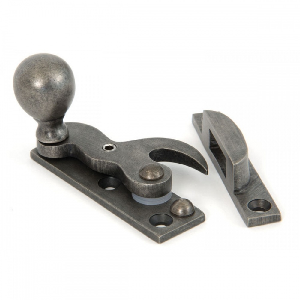 Antique Pewter Sash Window Hook Fastener